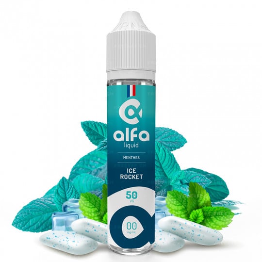 Ice Rocket - Alfaliquid | Menthes | 50ml in 70ml