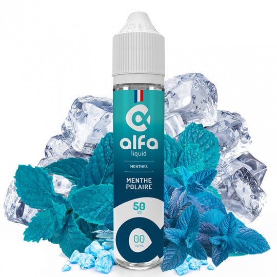 Menthe Polaire - Alfaliquid | Menthes | 50ml in 70ml Menthe Polaire - Alfaliquid | Menthes | 50ml in 70ml