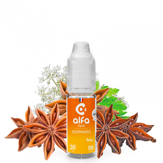 Anis - Alfaliquid | Süss | 10 ml Anis - Alfaliquid | Süss | 10 ml