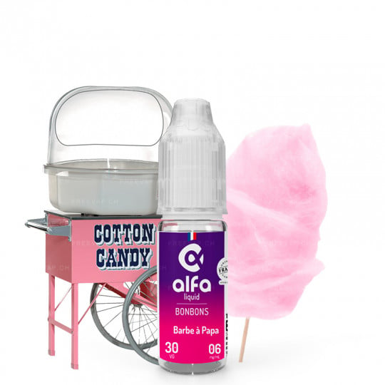 Zuckerwatte - Alfaliquid | Bonbon | 10 ml