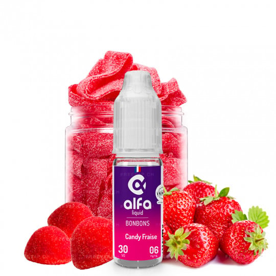 Candy Fraise - Alfaliquid | Bonbons | 10 ml