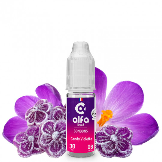 Candy Violette - Alfaliquid | Bonbon | 10 ml