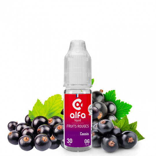 Cassis - Alfaliquid | Fruits rouges | 10 ml