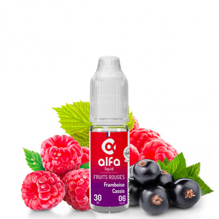 Himbeere Cassis - Alfaliquid | Rote Früchte | 10 ml