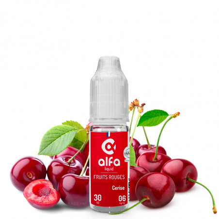 Kirsche - Alfaliquid | Rote Früchte | 10 ml - 0 mg/ml