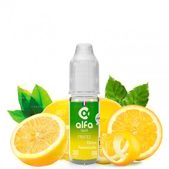 Zitrone Femminello - Alfaliquid | Fruchtig | 10 ml Zitrone Femminello - Alfaliquid | Fruchtig | 10 ml