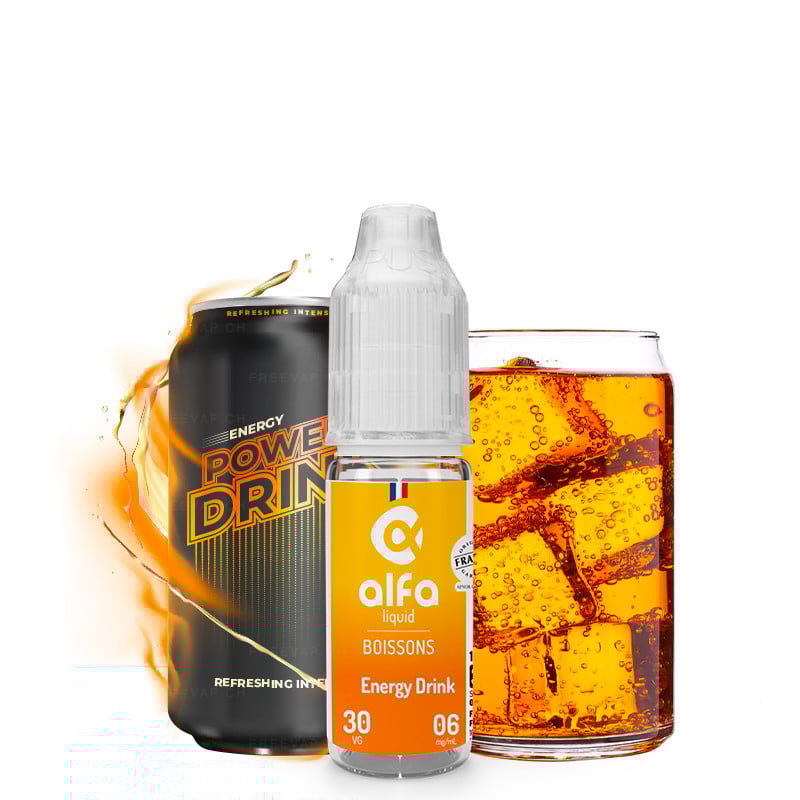 E-Liquide Energy Drink - Boissons - Alfa | 10 ml