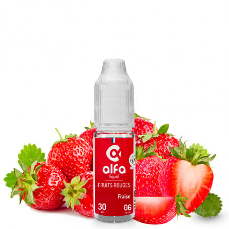 Fraise - Alfaliquid | Fruits rouges | 10 ml