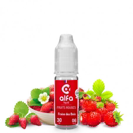 Wild Strawberry - Alfaliquid | Red Fruits | 10 ml
