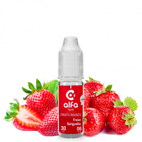 Gariguette Erdbeere - Alfaliquid | Rote Früchte | 10 ml