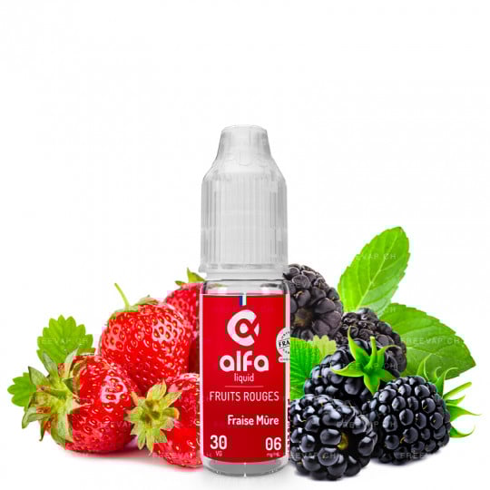 Strawberry Blackberry - Alfaliquid | Red Fruits | 10 ml Strawberry Blackberry - Alfaliquid | Red Fruits | 10 ml