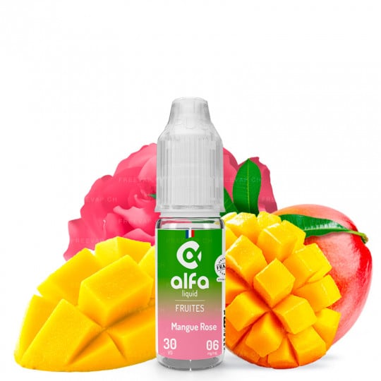 Mangue Rose - Alfaliquid | Fruités | 10 ml Mangue Rose - Alfaliquid | Fruités | 10 ml