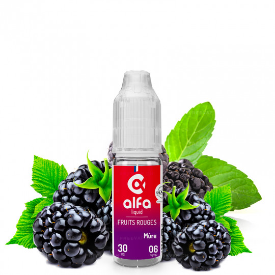 Brombeere - Alfaliquid | Rote Früchte | 10 ml Brombeere - Alfaliquid | Rote Früchte | 10 ml