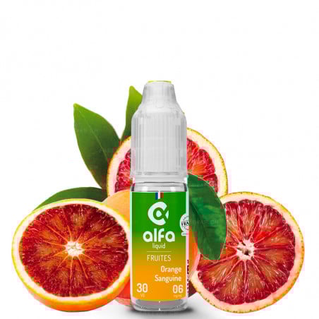 Blutorange - Alfaliquid | Fruchtig | 10 ml - 0 mg/ml