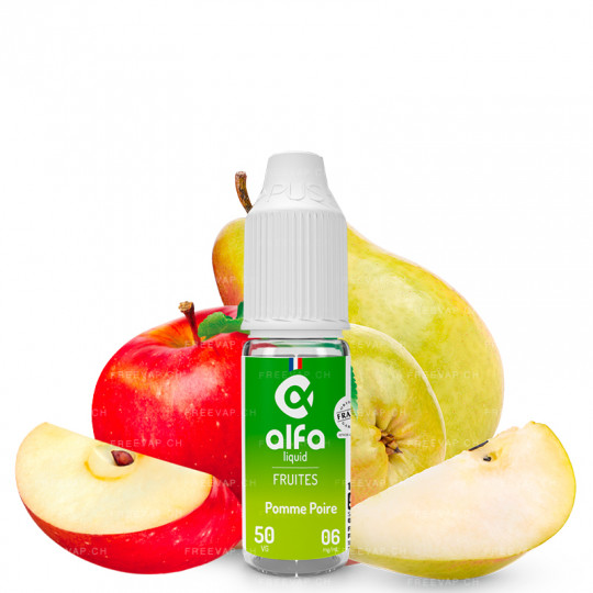 Apfel Birne - Alfaliquid | Fruchtig | 10 ml