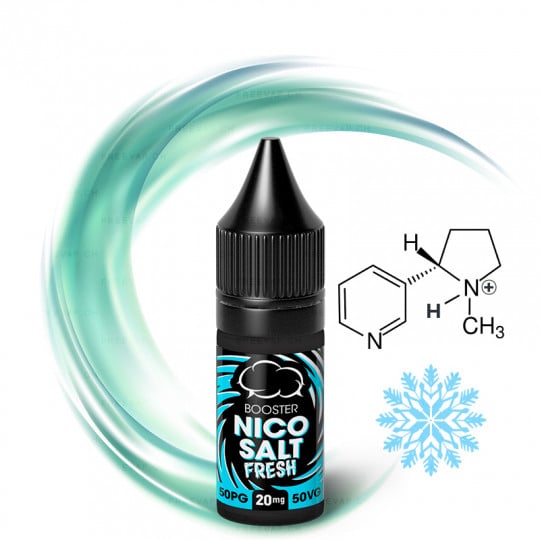 Booster NicoSalt Fresh 20mg/ml (50%PG / 50%VG) - Eliquid France | 10ml