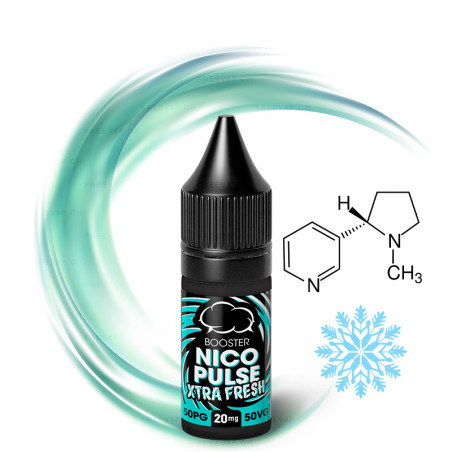 Nikotin-Shot NicoPulse Xtra Fresh 20mg/ml (50%PG / 50%VG) - Eliquid France | 10ml