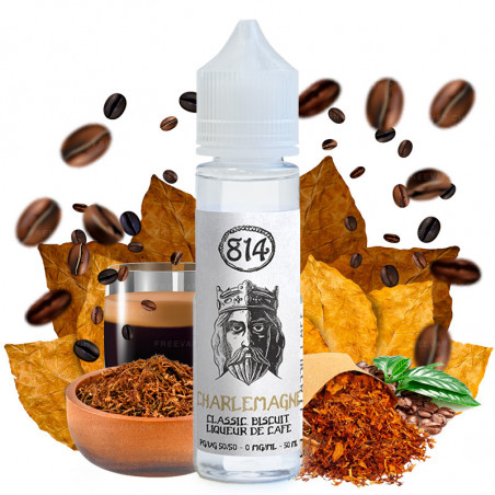 Charlemagne (Classic Blond, Kaffee & Keks) - 814 | 50ml "Shortfill" 60 ml