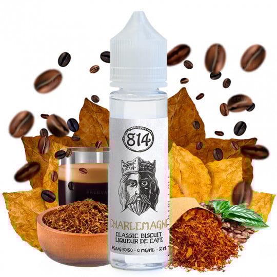 Charlemagne (Classic Blond, Kaffee & Keks) - 814 | 50ml "Shortfill" 60 ml Charlemagne (Classic Blond, Kaffee & Keks) - 814 | 50ml "Shortfill" 60 ml