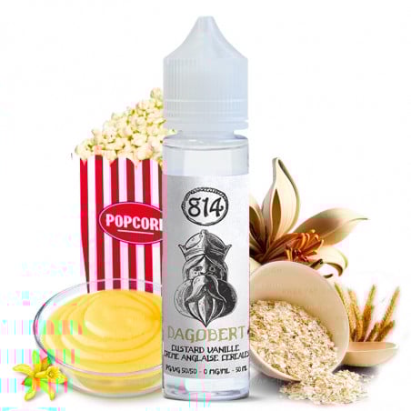 Dagobert (Custard, Popcorn & Hafer) - 814 | 50ml "Shortfill" 60 ml