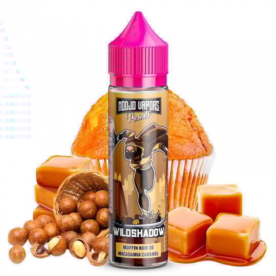 Wild Shadow (Muffin, Karamell & Macadamia) - Modjo Vapors by LiquidArom | 50 ml in 70 ml Wild Shadow (Muffin, Karamell & Macadamia) - Modjo Vapors by LiquidArom | 50 ml in 70 ml
