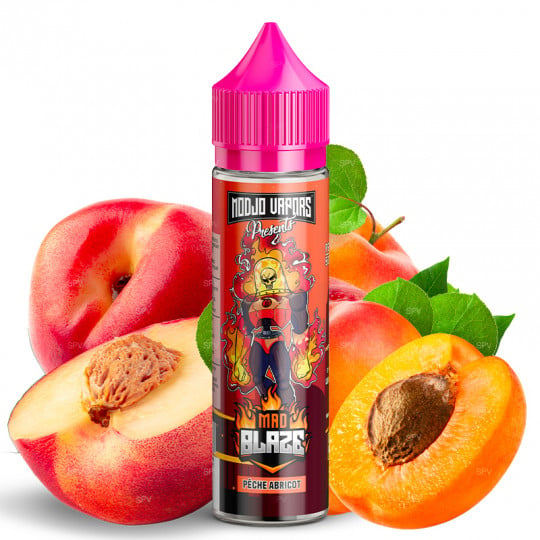 Mad Blaze (Aprikose & Pfirsich) - Modjo Vapors by LiquidArom | 50 ml in 70 ml