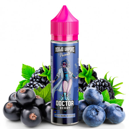 Doctor Berry (Cassis, Heidelbeere & Brombeere) - Modjo Vapors by LiquidArom | 50 ml in 70 ml