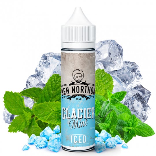 Glacier Mint - Ben Northon - Iced | 50 ml in 60 ml Glacier Mint - Ben Northon - Iced | 50 ml in 60 ml