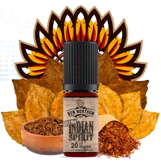 Indian Spirit - Sels de Nicotine - Ben Northon | 10 ml Indian Spirit - Sels de Nicotine - Ben Northon | 10 ml