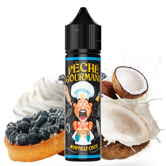 Myrtille Coco - Péché gourmand by O'Jlab | 50 ml in 75 ml Myrtille Coco - Péché gourmand by O'Jlab | 50 ml in 75 ml