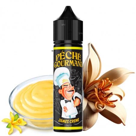 James Crème (Vanillecreme) - Péché Gourmand by O'Jlab | 50 ml in 75 ml