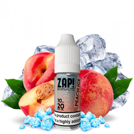 Peach Ice - Nikotinsalze - Zap! Barsalts by Zap! Juice | 10 ml