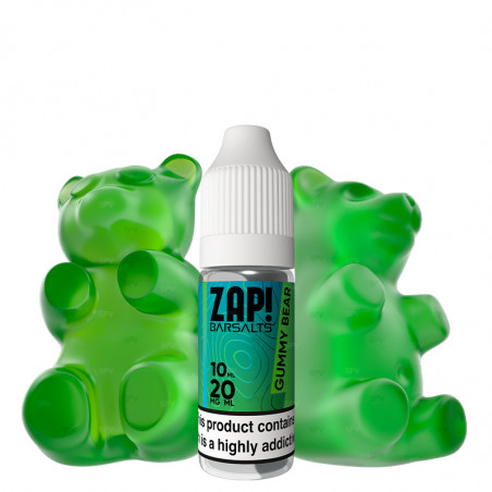 Gummy Bear - Sels de nicotine - Zap! Barsalts by Zap! Juice | 10 ml