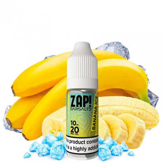 Banana Ice - Nicotine salts - Zap! Barsalts by Zap! Juice | 10 ml