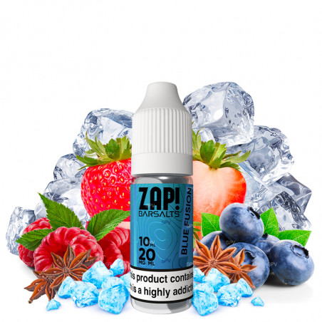 Blue Fusion - Sels de nicotine - Zap! Barsalts by Zap! Juice | 10 ml
