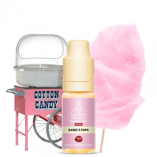 Zuckerwatte - Nikotinsalz - Le POD by Pulp | 10 ml Zuckerwatte - Nikotinsalz - Le POD by Pulp | 10 ml