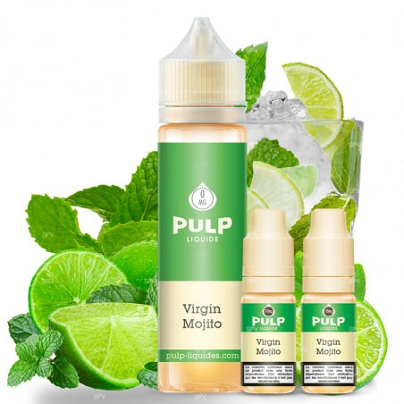 Virgin Mojito - Pulp | 60 ml avec nicotine Virgin Mojito - Pulp | 60 ml avec nicotine