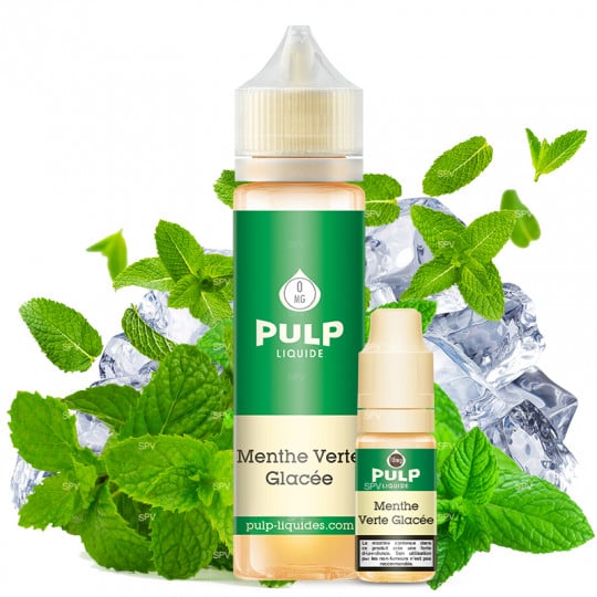 Menthe Verte Glacée - Pulp | 60 ml avec nicotine Menthe Verte Glacée - Pulp | 60 ml avec nicotine