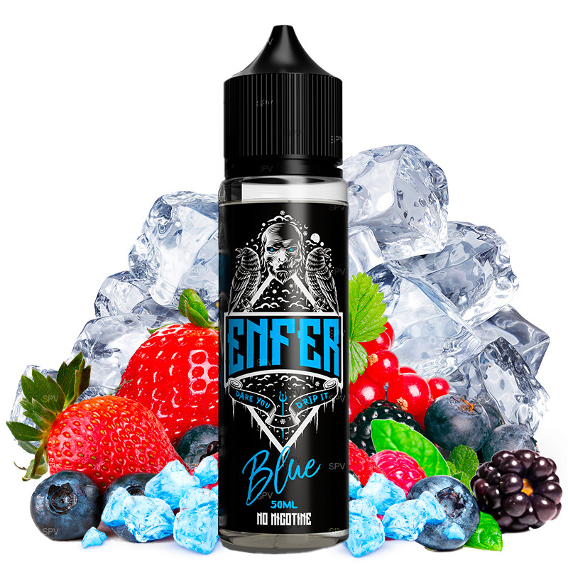 E-liquide Enfer Blue format 50 ml