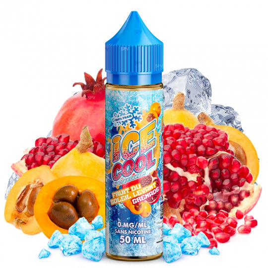 Fruit du soleil levant Grenade - Ice Cool by LiquidArom | 50 ml in 75 ml