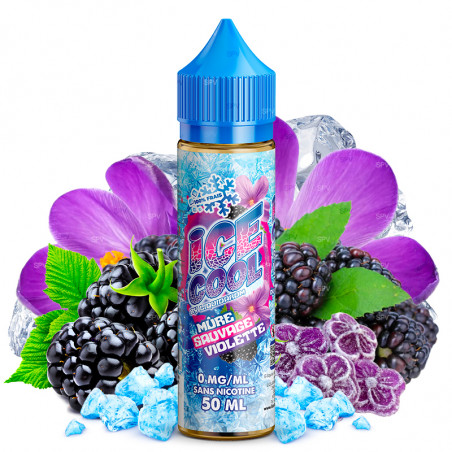 Mûres Sauvages Violette - Ice Cool by LiquidArom | 50 ml in 75 ml