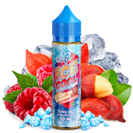 Snake Fruit Raspberry - Ice Cool by LiquidArom | 50 ml in 75 ml