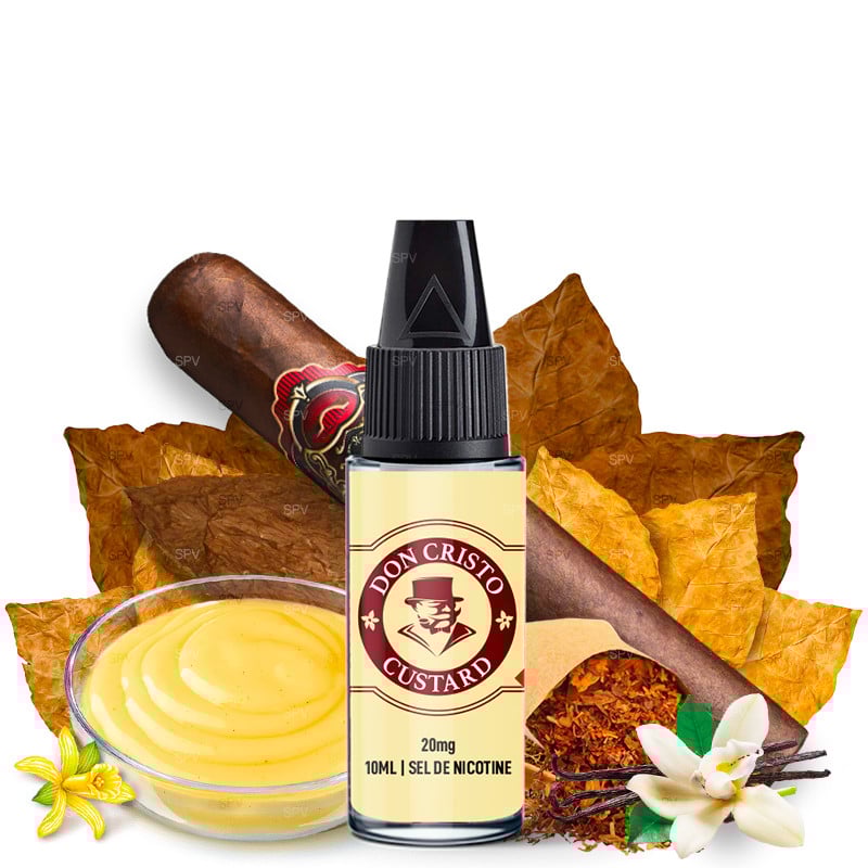 E-liquid nicotine salts Don Cristo Custard 10 ml