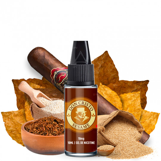 Don Cristo Sesame - Nicotine Salts - PGVG Labs | 10 ml Don Cristo Sesame - Nicotine Salts - PGVG Labs | 10 ml