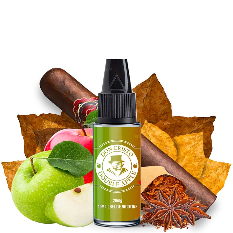 E-liquid nicotine salts Don Cristo Double Apple 10 ml