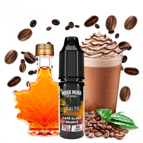Iced Coffee Maple - Nicotine Salts - Salts edition by Mukk Mukk | 10ml Iced Coffee Maple - Nicotine Salts - Salts edition by Mukk Mukk | 10ml