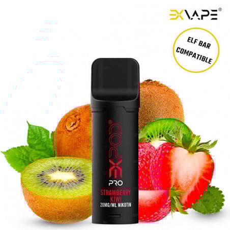 Cartouche Expod Pro - Strawberry Kiwi - Exvape