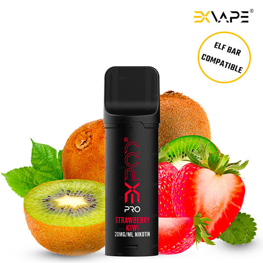 Cartouche Expod Pro - Strawberry Kiwi - Exvape Cartouche Expod Pro - Strawberry Kiwi - Exvape