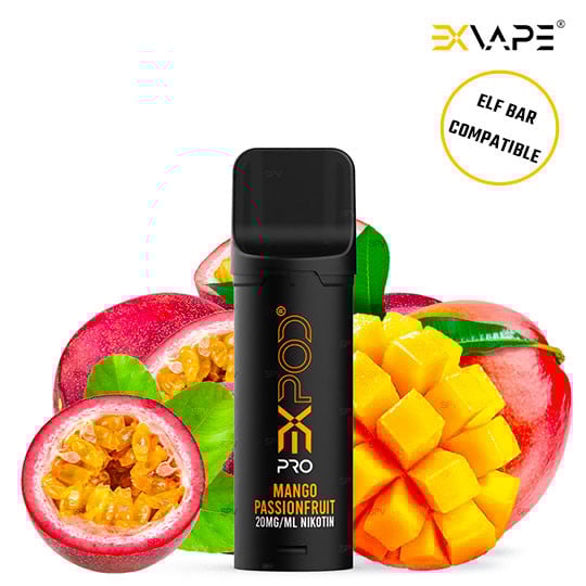 Cartridge Expod Pro - Mango Passionfruit - Exvape Cartridge Expod Pro - Mango Passionfruit - Exvape