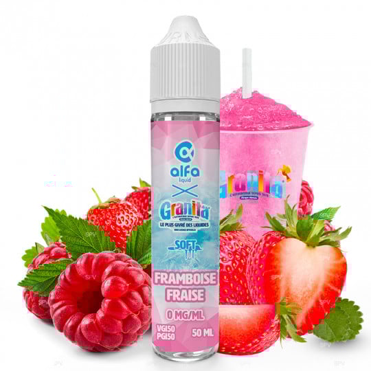 Framboise Fraise - Granita Soft by Alfa | 50 ml "Shortfill 75 ml" Framboise Fraise - Granita Soft by Alfa | 50 ml "Shortfill 75 ml"